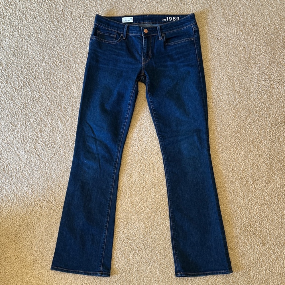 GAP Women’s Dark Indigo Bootcut Jeans